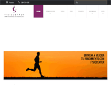 Tablet Screenshot of fisiocentercs.com
